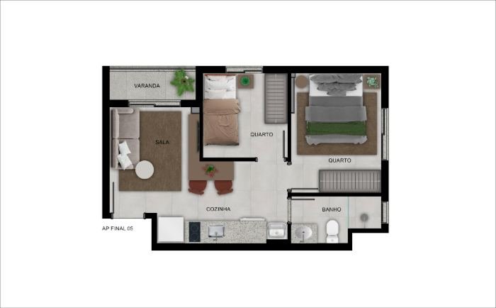 Planta UP Sports Home apartamento final 05