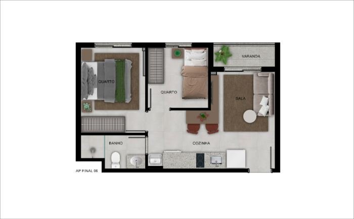 Planta UP Sports Home apartamento final 06