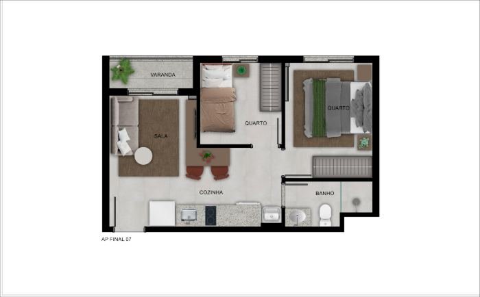 Planta UP Sports Home apartamento final 07