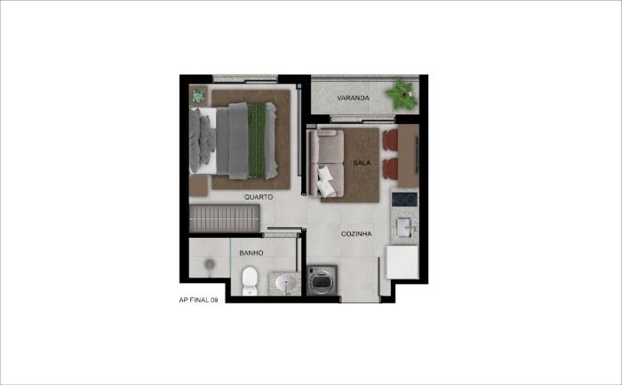 Planta UP Sports Home apartamento final 09