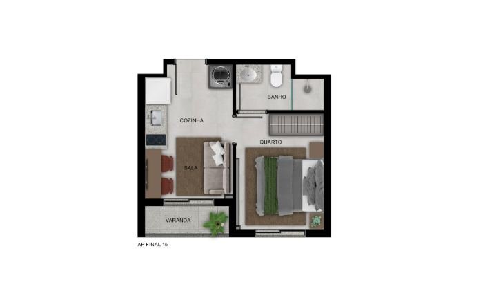 Planta UP Sports Home apartamento final 15