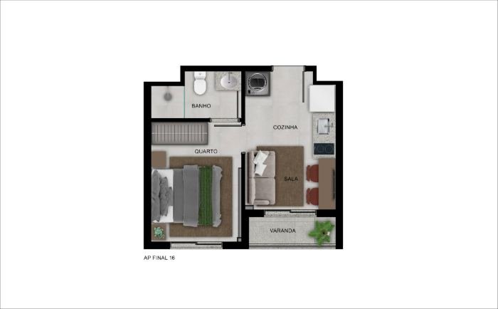 Planta UP Sports Home apartamento final 16